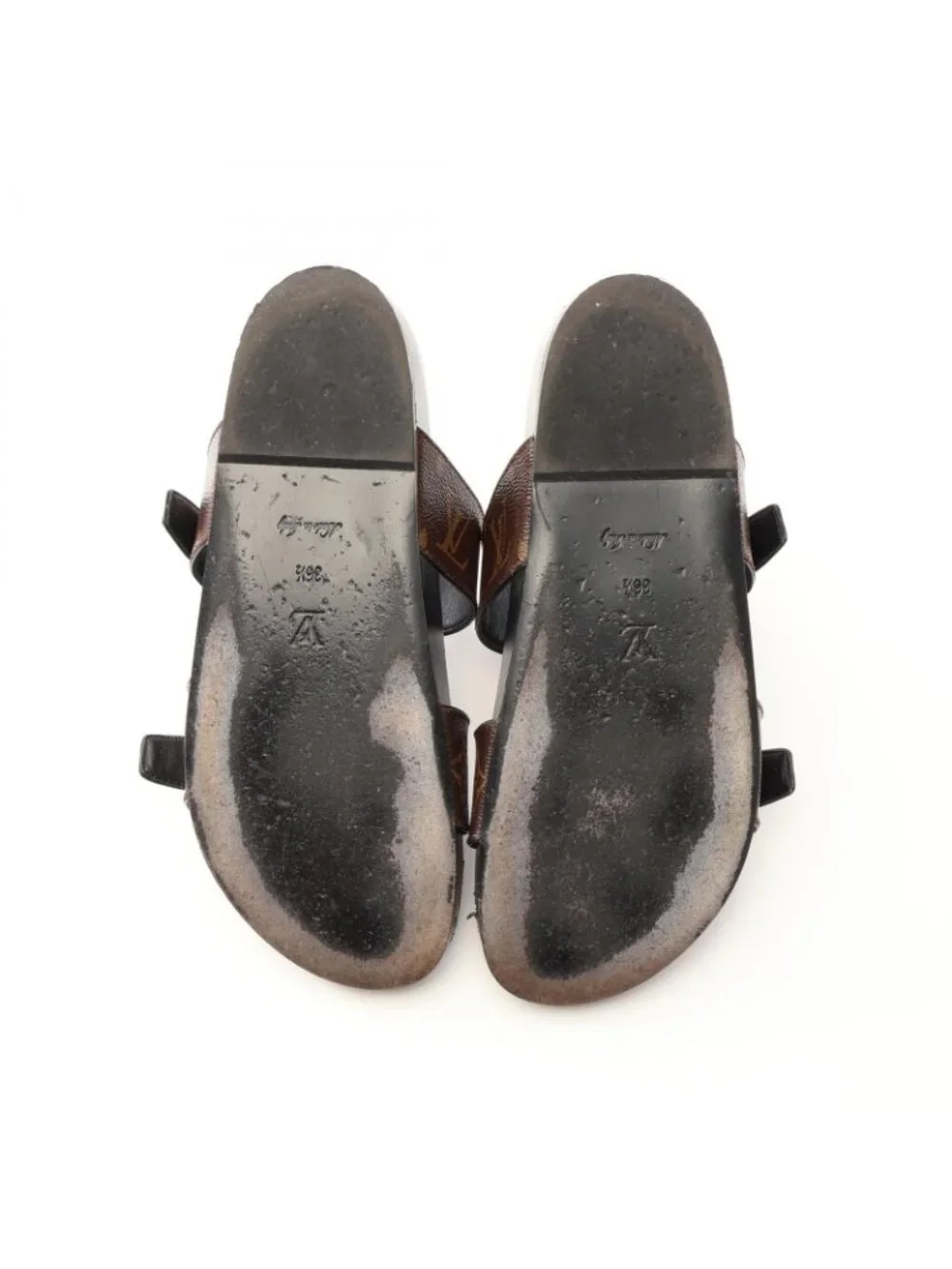 Louis Vuitton Mules Bondia Line Monogram Canvas Leather